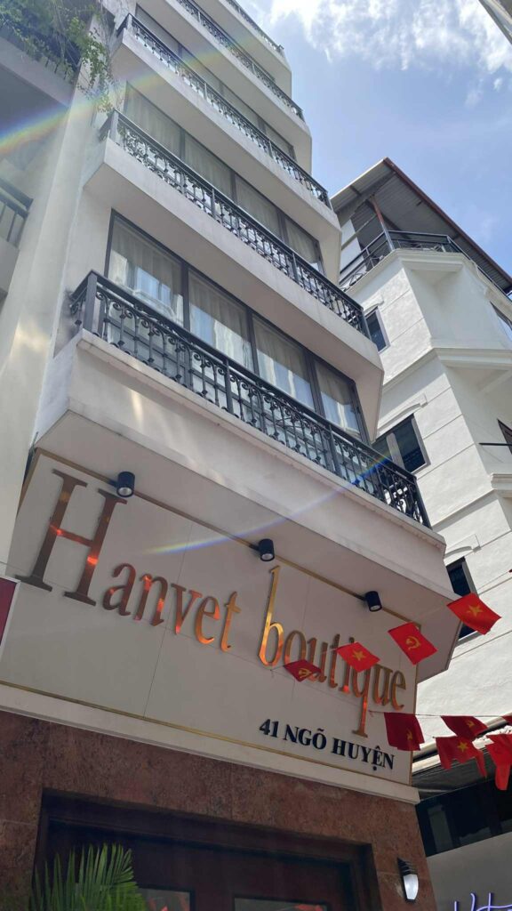Hanvet Boutique Hotel　ハノイ　ベトナム