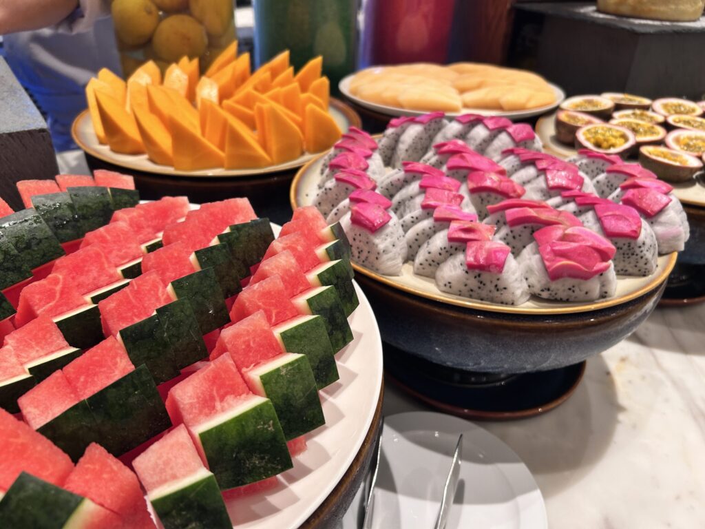 ロッテホテルサイゴン ビュッフェ フルーツ